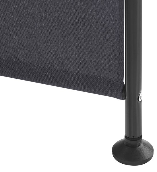 3 paneles térelválasztó NARNI Szürke 160 cm 170 cm
