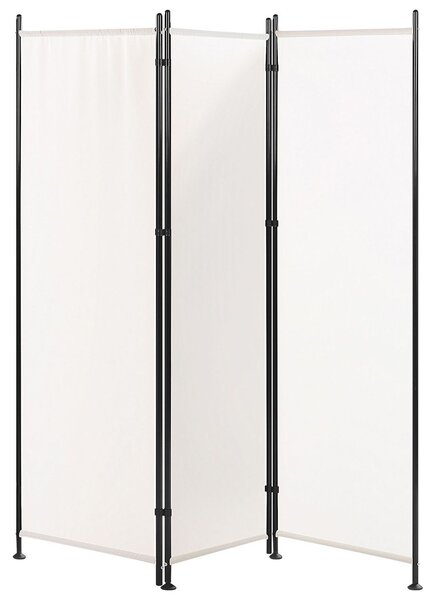 3 paneles térelválasztó NARNI Fehér 160 cm 170 cm