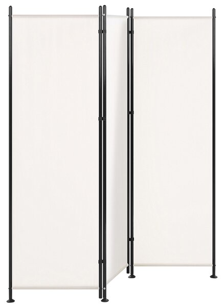 3 paneles térelválasztó NARNI Fehér 160 cm 170 cm