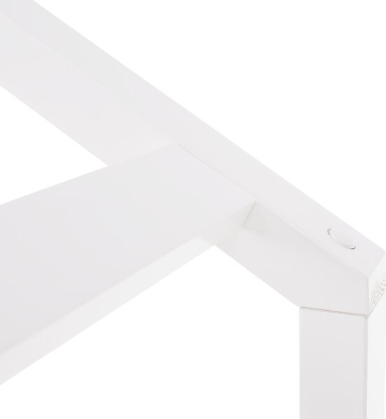 KONDELA Montessori ágy, 90x200, fehér, tömör, BIANKA