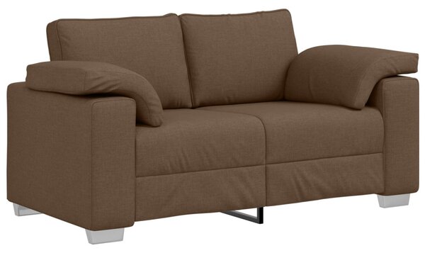 VidaXL Kanapé 2 pcs Barna 219 x 80 x 82 cm szövet