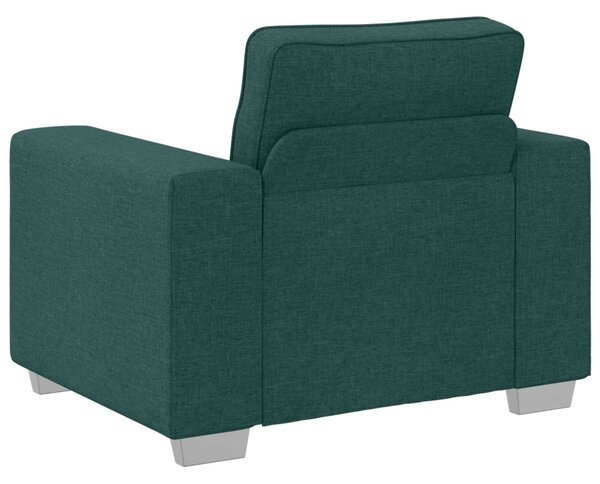 Fotel Sötétzöld 59 cm Textil