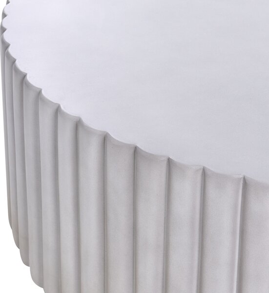 Dohányzóasztal POZZA 117 cm 117 cm Szürke