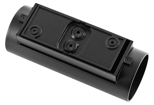 Deko-Light Kültéri fali lámpa CAN, fekete, 2 izzós, Ø 8 cm IP65 fém GU10, dimmelhető, Fekete, Alumínium