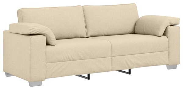 VidaXL Kanapé 2 pcs Krém 219 x 80 x 82 cm szövet
