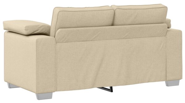 VidaXL Kanapé 2 pcs Krém 219 x 80 x 82 cm szövet