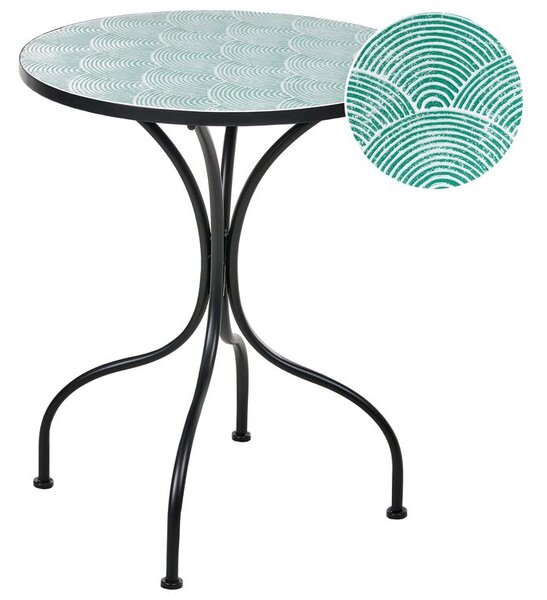 Bisztró asztal ANAPO 60 cm 60 cm Fém Fekete