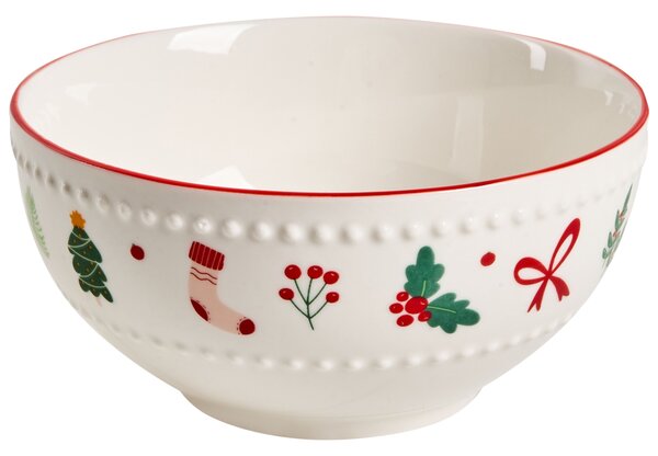 12 darabos étkészlet SAFFRON Porcelán Fehér