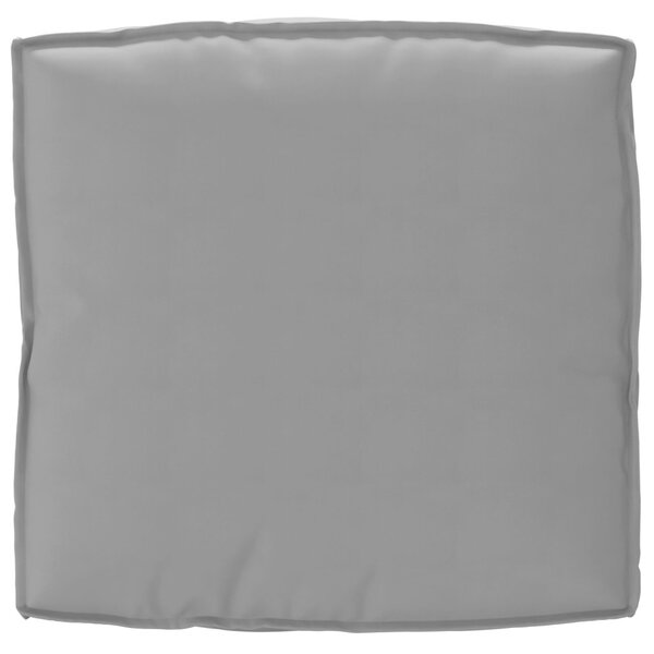 Raklap Párna Ülés Szürke 80x80x12 cm Oxford Szövet