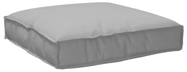 Raklap Párna Ülés Szürke 80x80x12 cm Oxford Szövet