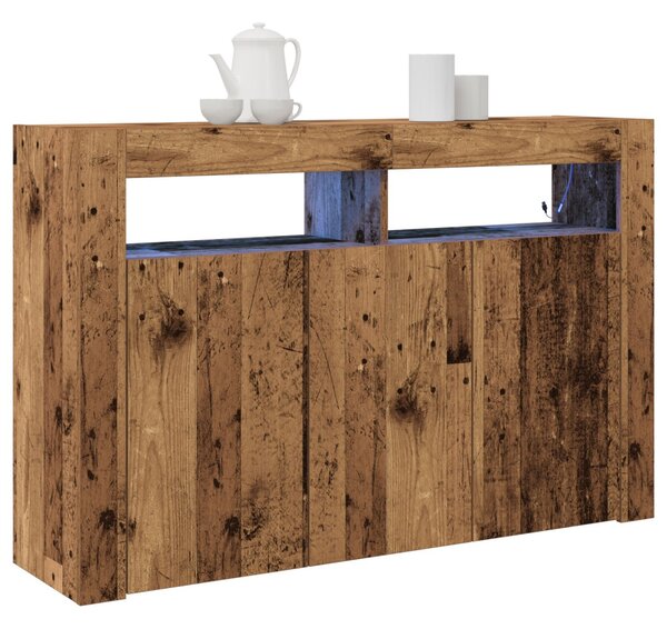 Tálaló Régi fa Mérnöki fa 116 x 30 x 75 cm Tálaló