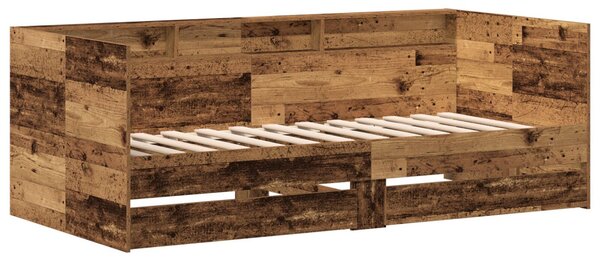 Nappali ágy Fiókkal Régi fa Mérnöki fa 75 x 190 cm Tartós