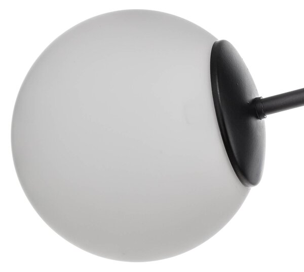 EMIBIG LIGHTING Pregos 4 fekete mennyezeti világítás, izzós, dimmelhető, Fekete, Folyosó, fém, Modern
