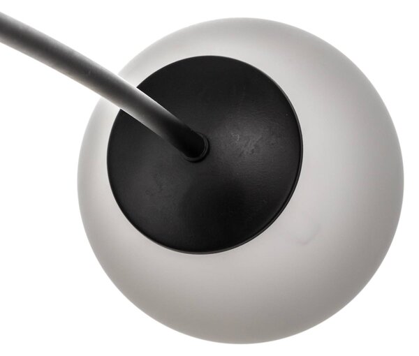 EMIBIG LIGHTING Pregos 4 fekete mennyezeti világítás, izzós, dimmelhető, Fekete, Folyosó, fém, Modern