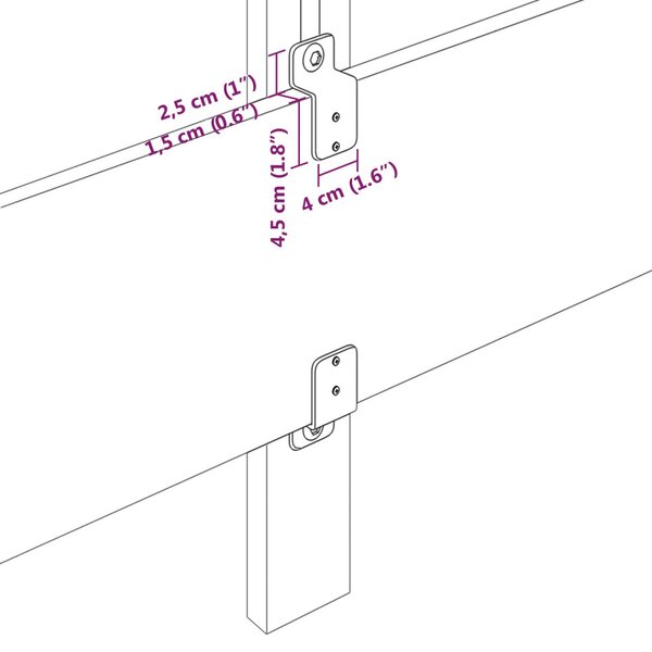 Fejtámla Gombos Steppelt Sötétszürke 80 cm Szövet