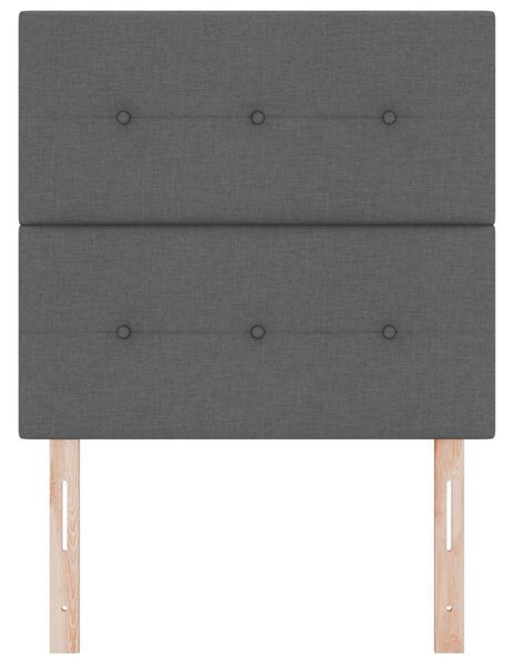 Fejtámla Gombos Steppelt Sötétszürke 80 cm Szövet