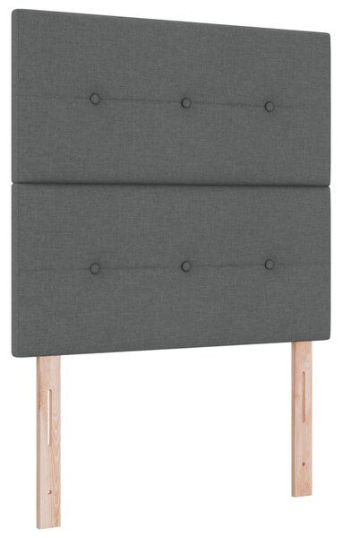 Fejtámla Gombos Steppelt Sötétszürke 80 cm Szövet