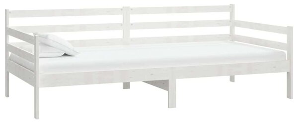 VidaXL Fehér Fenyőfa Kanapéágy - 90x200 cm