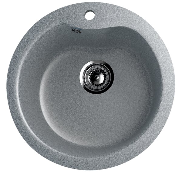 Ulgran U-102-309 Gránit Design Mosogatótálca - Egymedencés, Kerek, Gránit