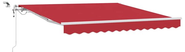 Napernyő Anyag Piros 350 x 250 cm Poliészter