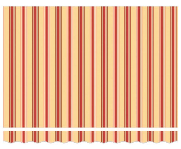 Behúzható napellenző Sárga 350 x 200 cm szövet