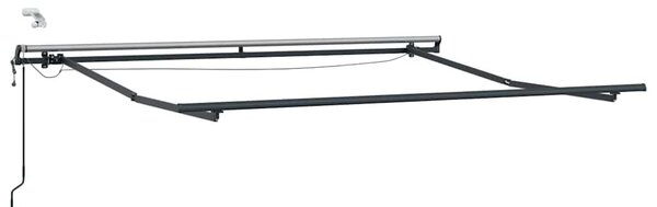 Napernyő Anyag Zöld és sárga 350 x 250 cm Poliészter