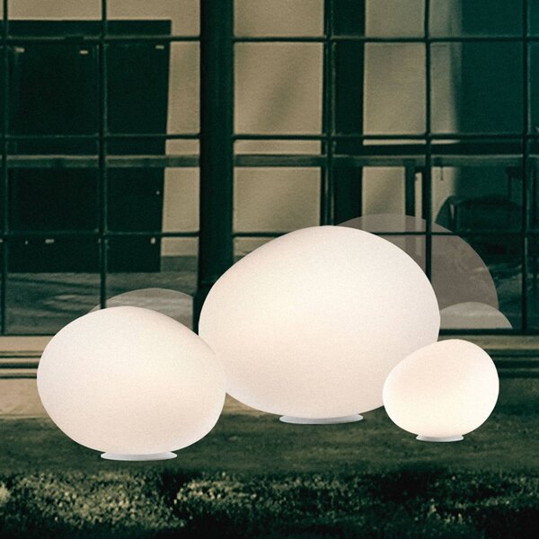 Foscarini Gregg outdoor grande kültéri deco világítás, Fehér / opál, Műanyag, Dizájn
