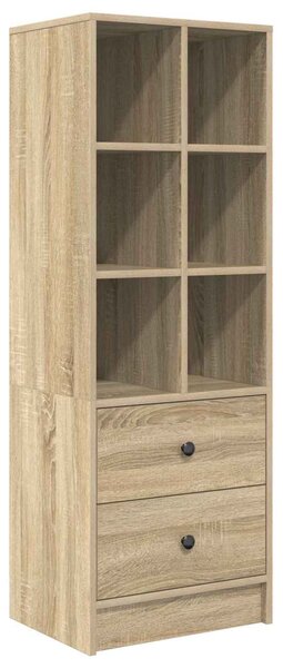 Asztal fiókkal 2 pcs Sonoma tölgy