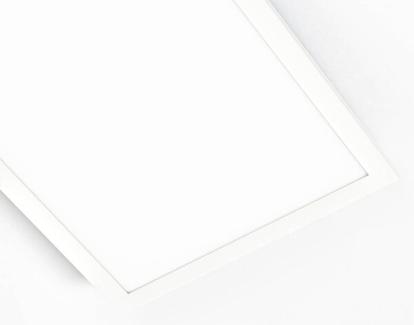 Lindby LED panel Luay, 120 x 30 cm, CCT, távirányító, dimmelhető, dimmelhető, Fehér / opál, Konyha, Műanyag, Modern