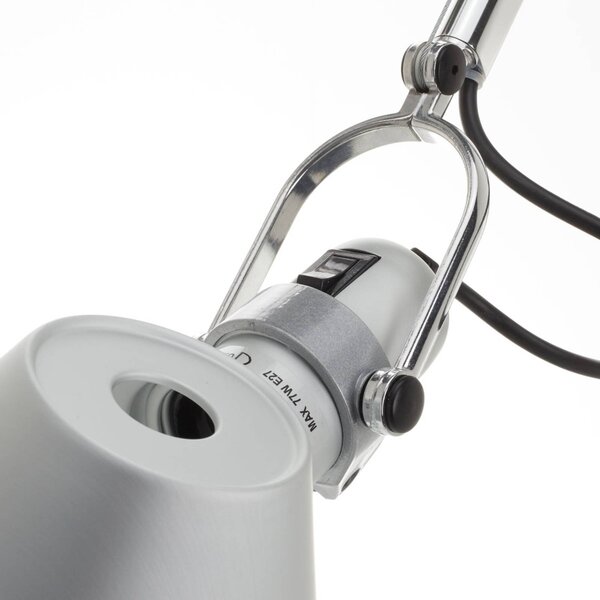 Artemide Tolomeo Lettura állólámpa, alumínium, Alu / szürke / cink, Dolgozószoba / Iroda, Alumínium, Dizájn