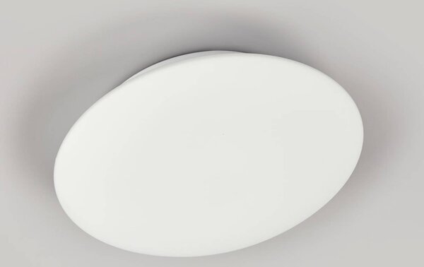 ORION Alba mennyezeti lámpa opálüvegből, Ø 25 cm, dimmelhető, Fehér / opál, Nappali / Étkező, Üveg, Modern