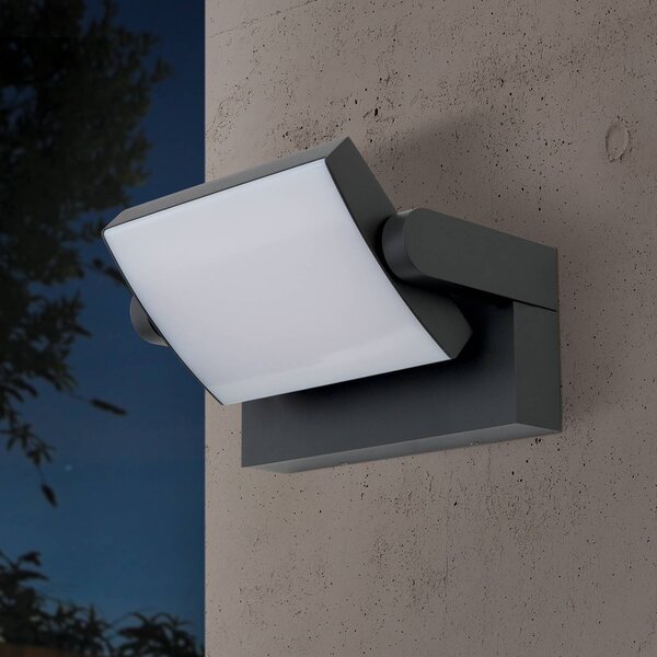 ORION LED külső fali világítás Ginger, IP54 CCT antracit, Fekete, Alumínium, Modern