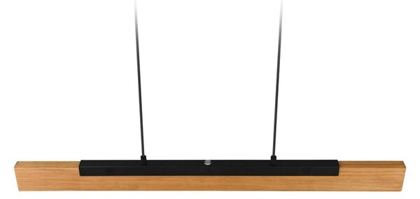 Trio Lighting LED lógó világítás Kerala érzékelős dimmerrel, dimmelhető, Világos fa, Nappali / Étkező, Fa, Modern