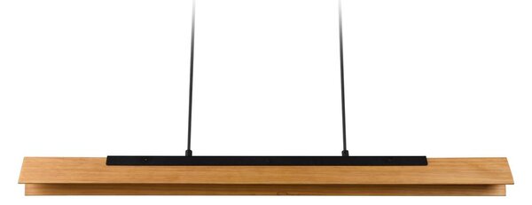 Trio Lighting LED lógó világítás Kerala érzékelős dimmerrel, dimmelhető, Világos fa, Nappali / Étkező, Fa, Modern