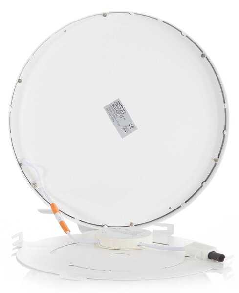ORION LED mennyezeti lámpa Vika, kerek, fehér, Ø 30cm, Fehér / opál, Nappali / Étkező, Alumínium, Modern