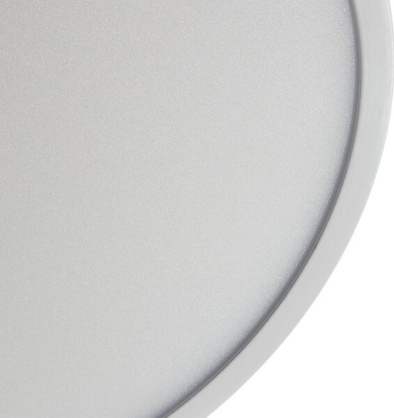 ORION LED mennyezeti lámpa Vika, kerek, fehér, Ø 30cm, Fehér / opál, Nappali / Étkező, Alumínium, Modern