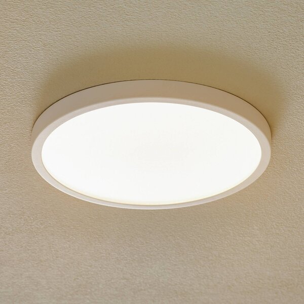 ORION LED mennyezeti lámpa Vika, kerek, fehér, Ø 30cm, Fehér / opál, Nappali / Étkező, Alumínium, Modern