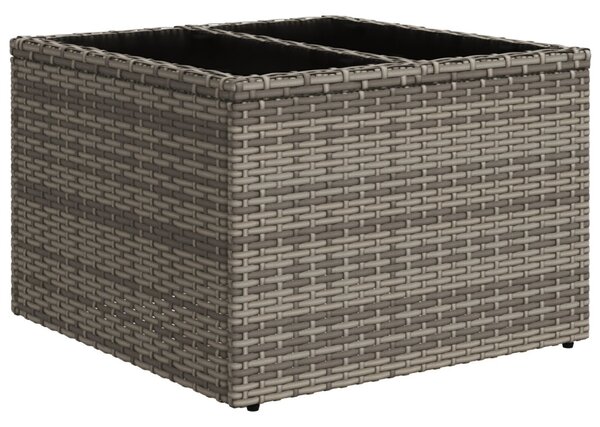 Kerti Kanapé Szett párnával 5 pcs Szürke 55 x 55 x 37 cm