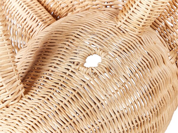 Fali Dekoráció Dinoszaurusz BIOKO Rattan 44 cm Természetes