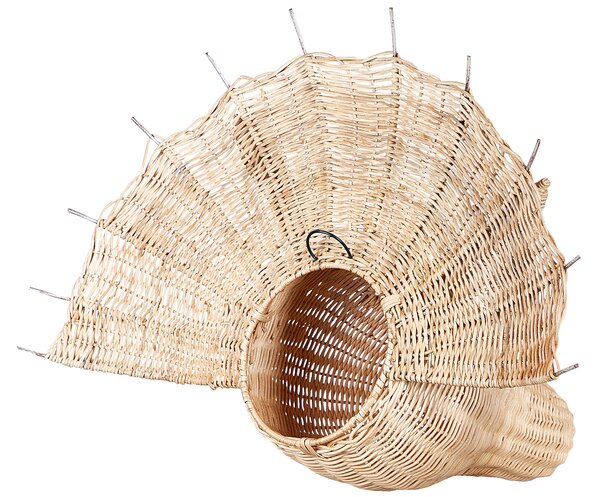 Fali Dekoráció Dinoszaurusz BIOKO Rattan 44 cm Természetes