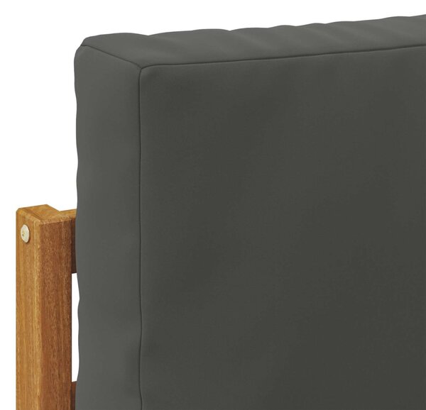 VidaXL Szegmentált kanapé szett párnával 5 pcs Természetes és antracit