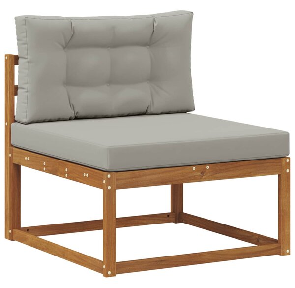 Kültéri középső kanapé Természetes
