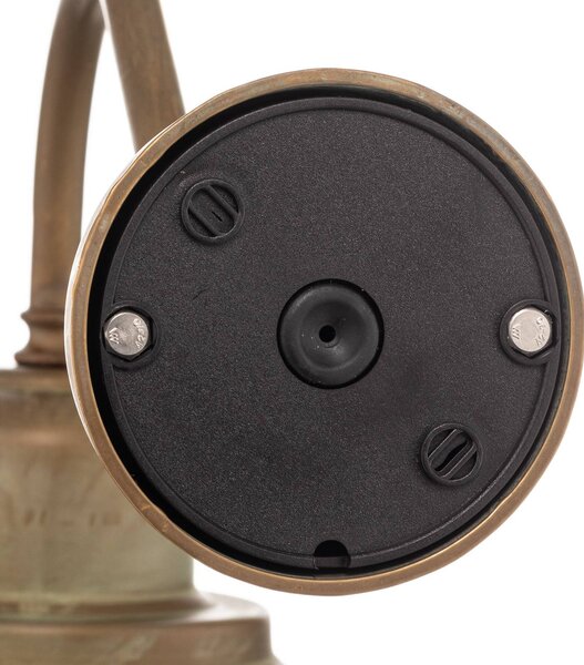 Moretti Luce Külső fali világítás, sárgaréz réz, antikolt, Bronz / antik sárgaréz, Sárgaréz, Tengeri