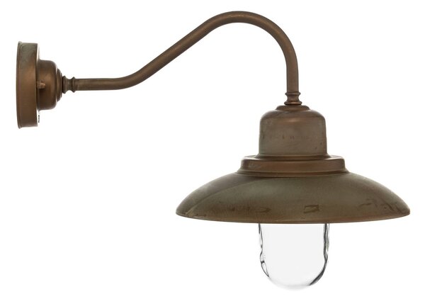 Moretti Luce Külső fali világítás, sárgaréz réz, antikolt, Bronz / antik sárgaréz, Sárgaréz, Tengeri