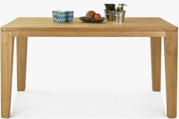 Tölgyfa étkezőasztal, YORK modell 140 x 80 cm