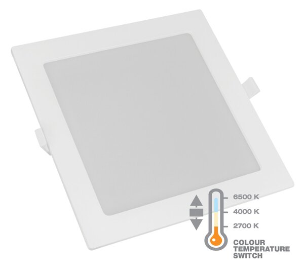 Commel LED panel beépíthető négyzet 12W 2700/4000/6500K 170mm