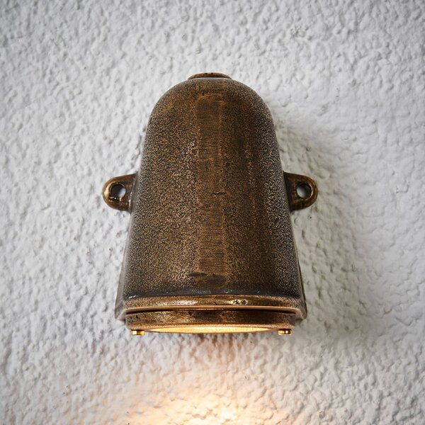 K.S. Verlichting Bronz színű kültéri fali lámpa Offshore, Bronz / antik sárgaréz, Sárgaréz, Antik