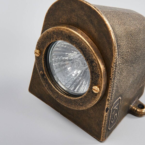 K.S. Verlichting Bronz színű kültéri fali lámpa Offshore, Bronz / antik sárgaréz, Sárgaréz, Antik