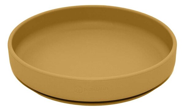 PETITE&MARS Szilikon tányér tapadókoronggal TAKE&MATCH Intense Ochre 6m+