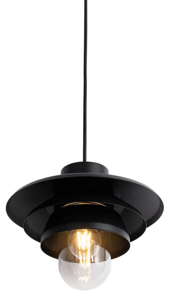 Design kültéri függőlámpa fekete IP44 - Morty